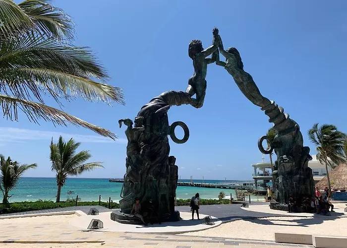 Apartamento Kaab South - Beautiful Big - Rooftop Pool Ocean View Playa del Carmen