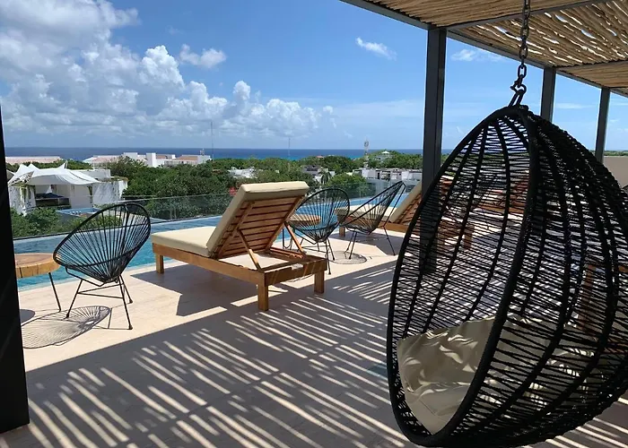 Apartamento Kaab South - Beautiful Big - Rooftop Pool Ocean View